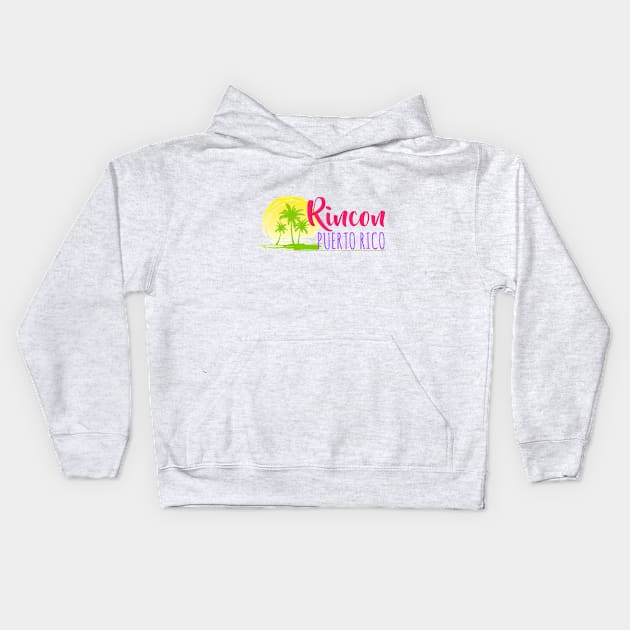 Life's a Beach: Rincon, Puerto Rico Kids Hoodie by Naves